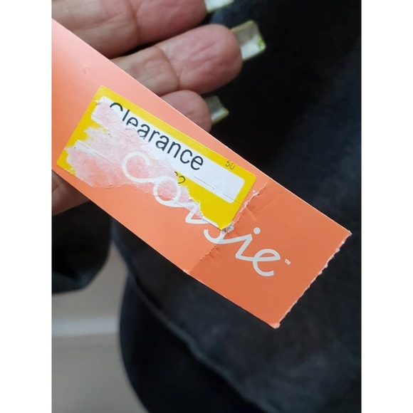 Colsie Women's Dark Gray Rayon Long Sleeve Hooded Pullover Knit Sweater Size S - Picture 6 of 10